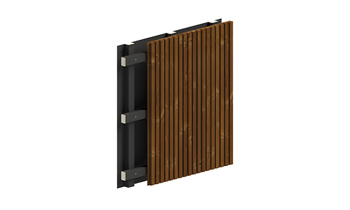 Thermoholz Kiefer, 26 x 92 mm 