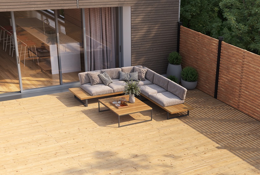 Neo-Deck sibirische Lärche