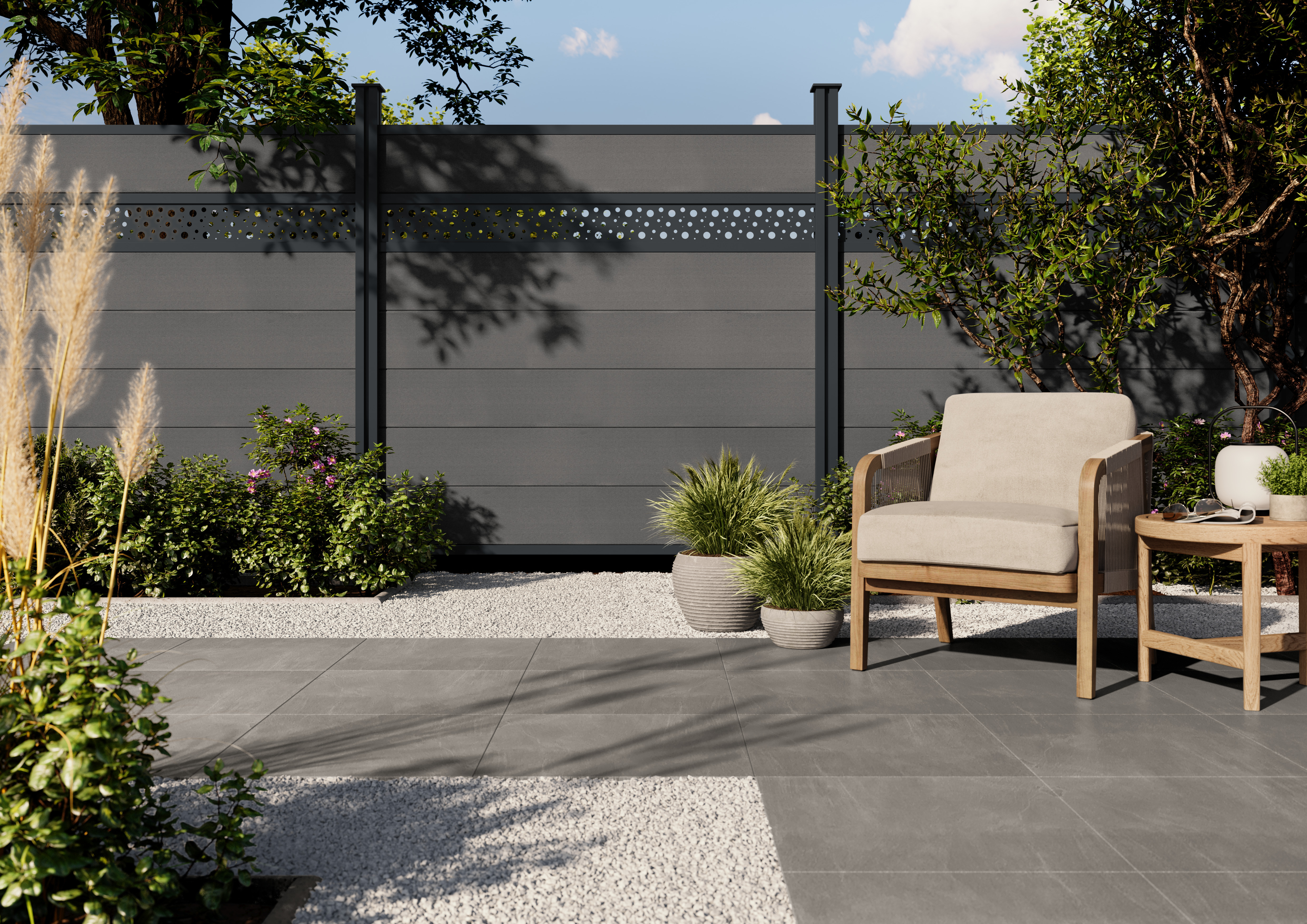 Sichtblenden, die Atmosphäre schaffen