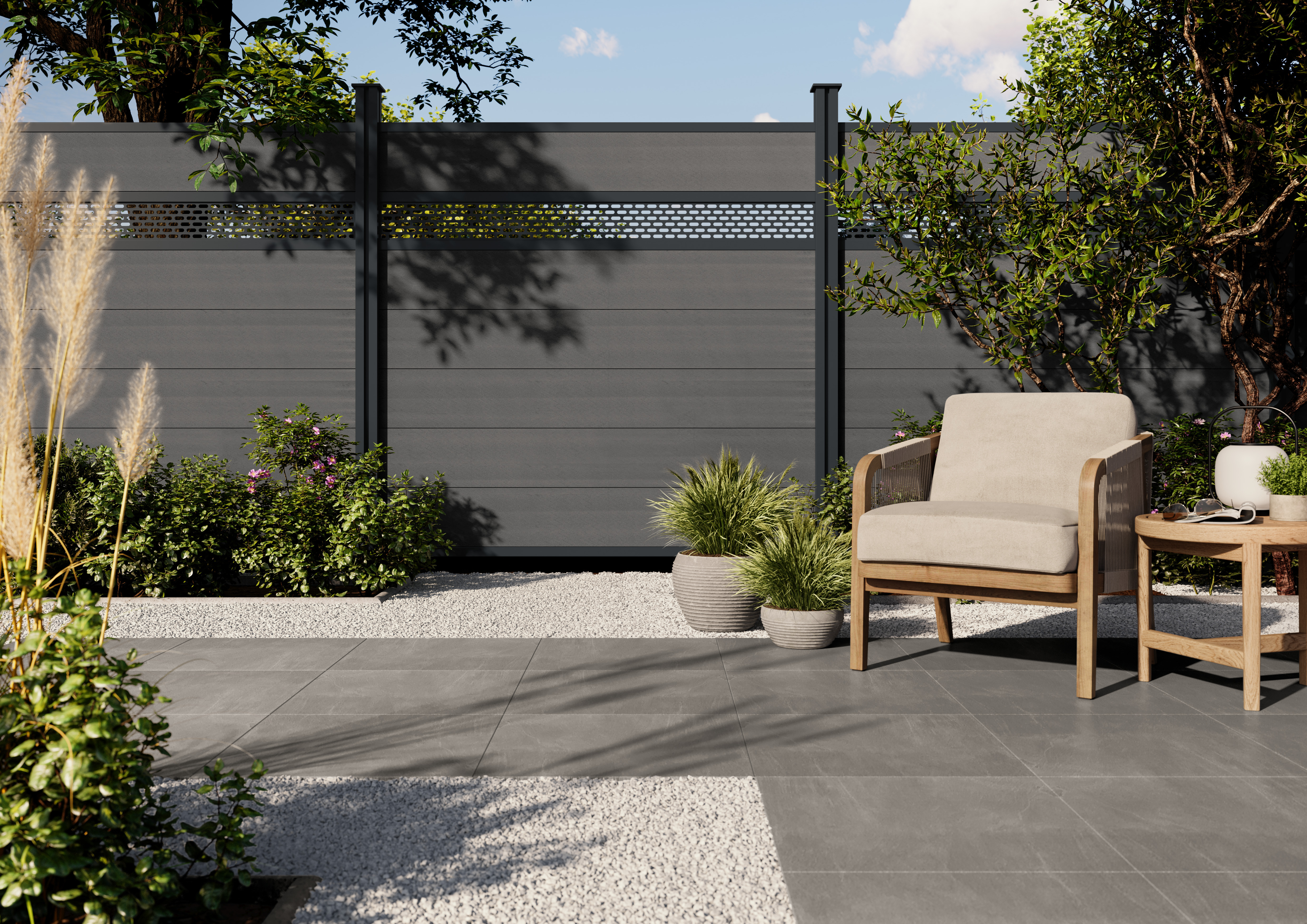 Sichtblenden, die Atmosphäre schaffen