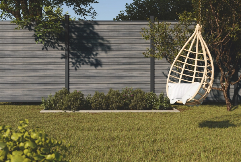 Multi-Fence Cube Silvergrey