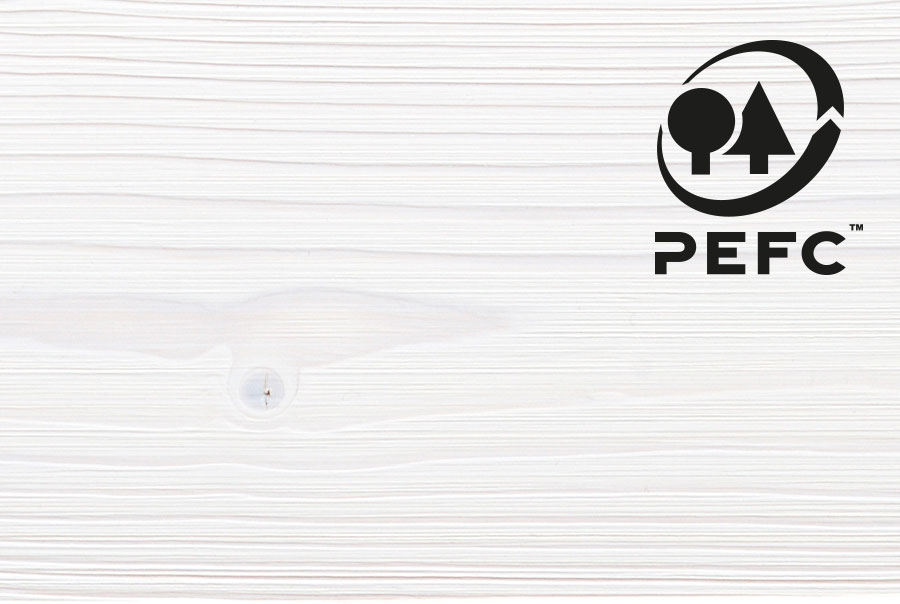 Nordische Fichte Weiss Matt