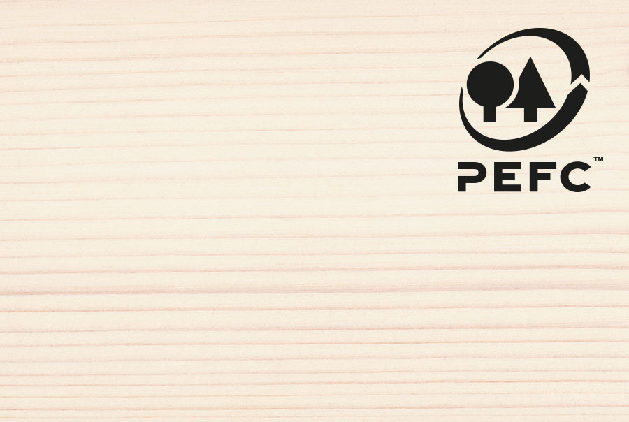 Nordische Fichte Wachsglanz weiss