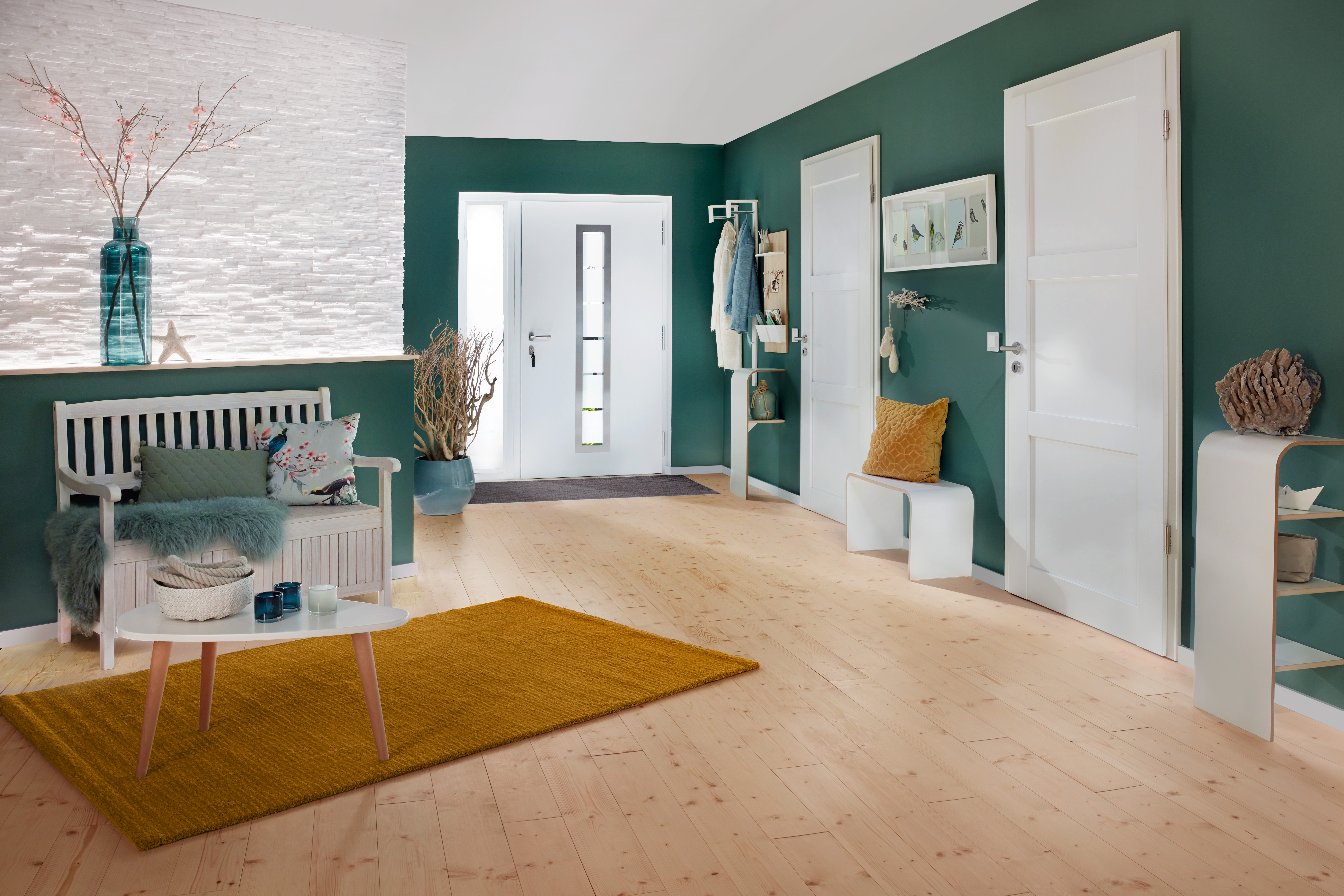 Massivholzdielen Fichte Grüner Flur