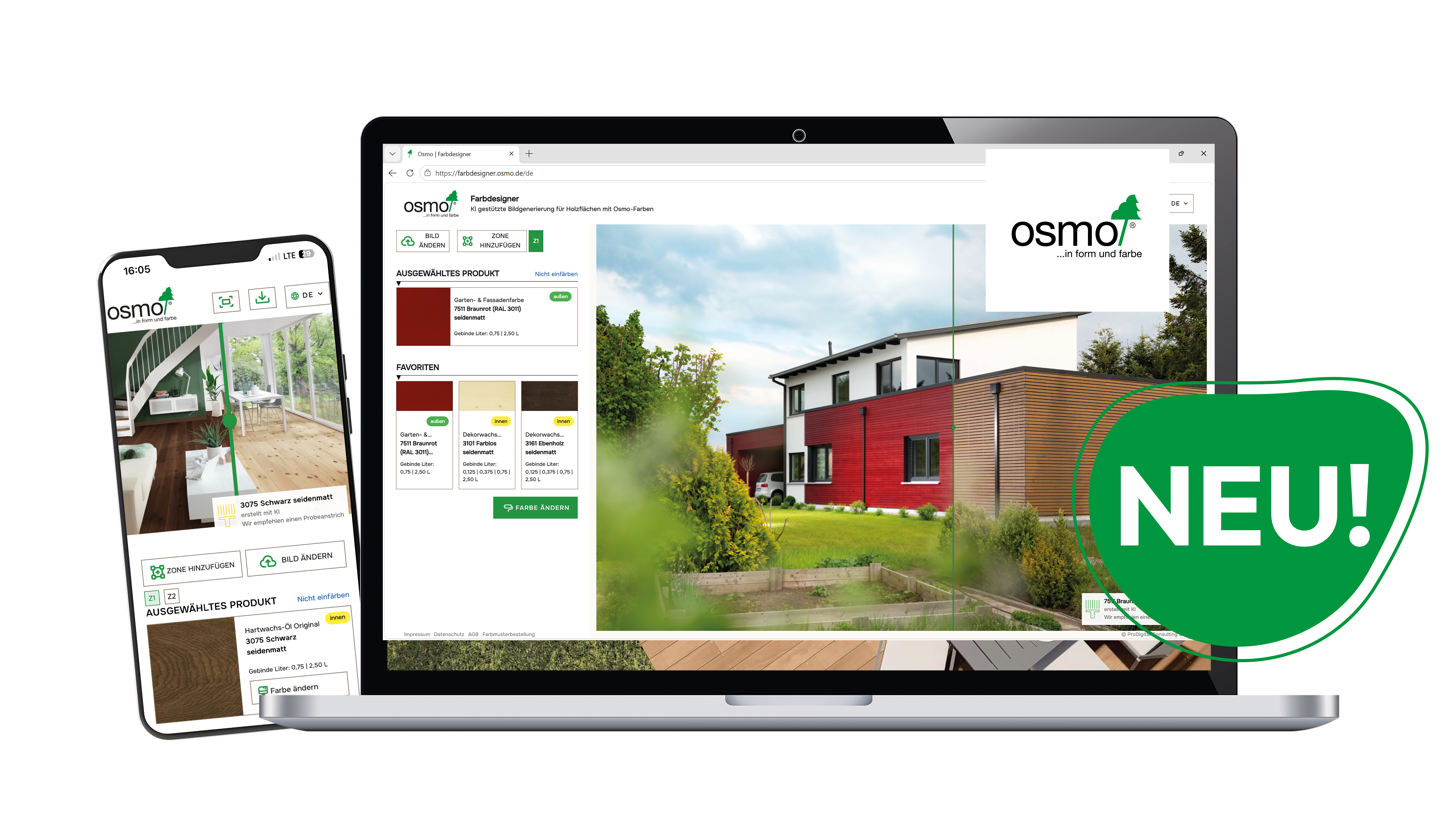 Der Osmo Farbdesigner 