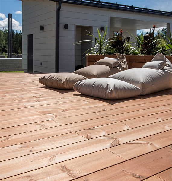 Osmo Fichtenholz für Ihre Terrasse