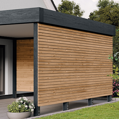 Osmo Holz und Color - Fassaden - Black Stripe