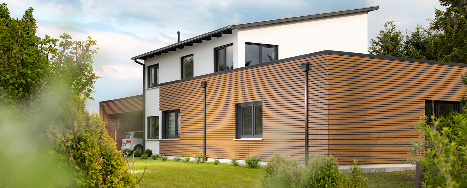 Osmo Thermo Spruce - new and versatile for cladding and decking.