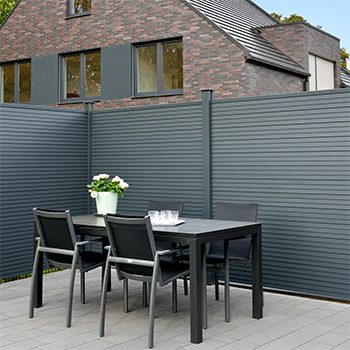 Osmo Sichtblende Alu-Fence Juel