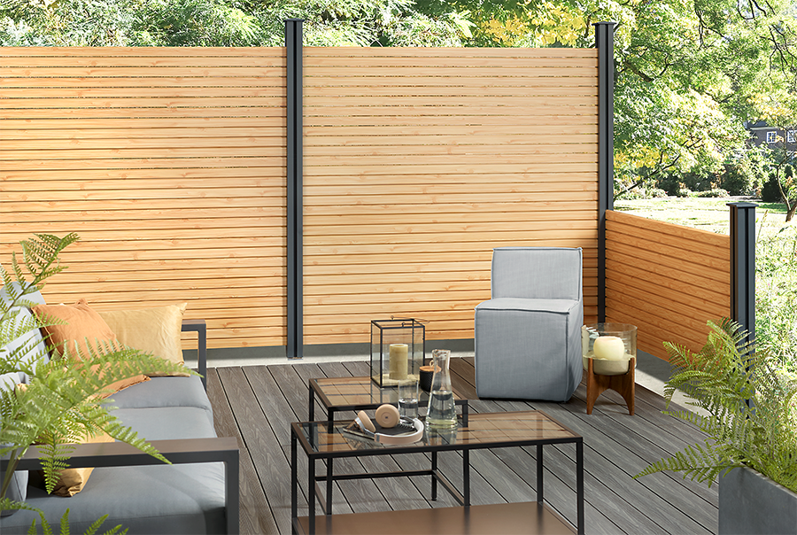 Sichtblende AluFence Rhombus Osmo Holz und Color GmbH & Co. KG