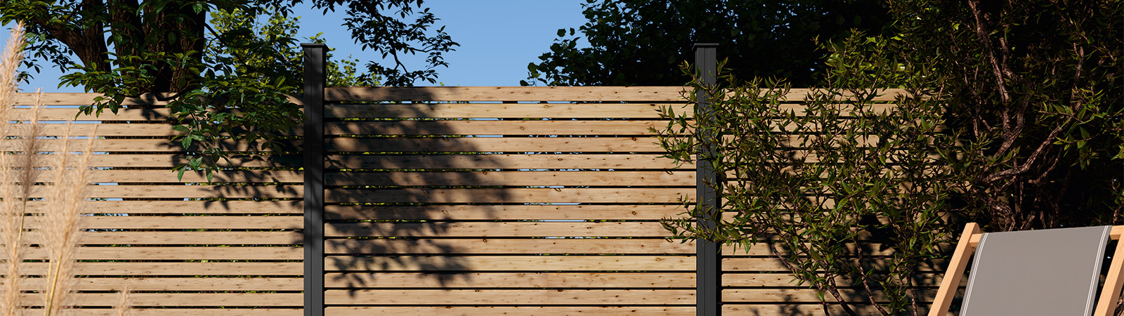 Osmo Sichtblenden in verschiedenen Varianten aus Holz