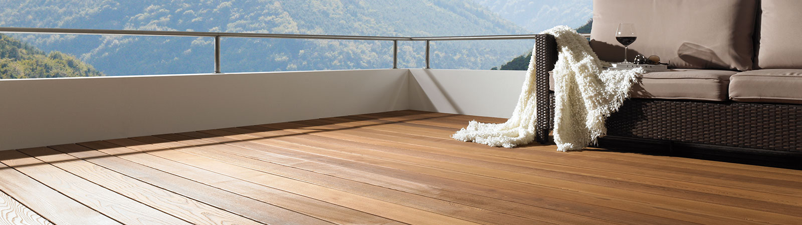 Osmo decking - thermowood for long-lasting garden deck