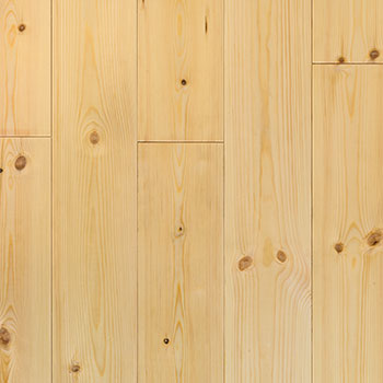 Osmo solid wood Pine flooring with light bevels and tongue and groove connection