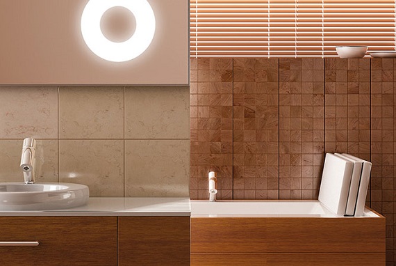 Osmo solid wood floors in the right species are suited for kitchens and bathrooms