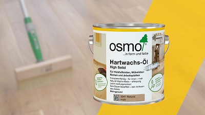 Hartwachs-Öl Effekt Natural – Anwendungstipps