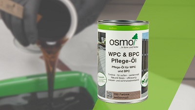 WPC-BPC Pflege-Öl – Application Video (German)