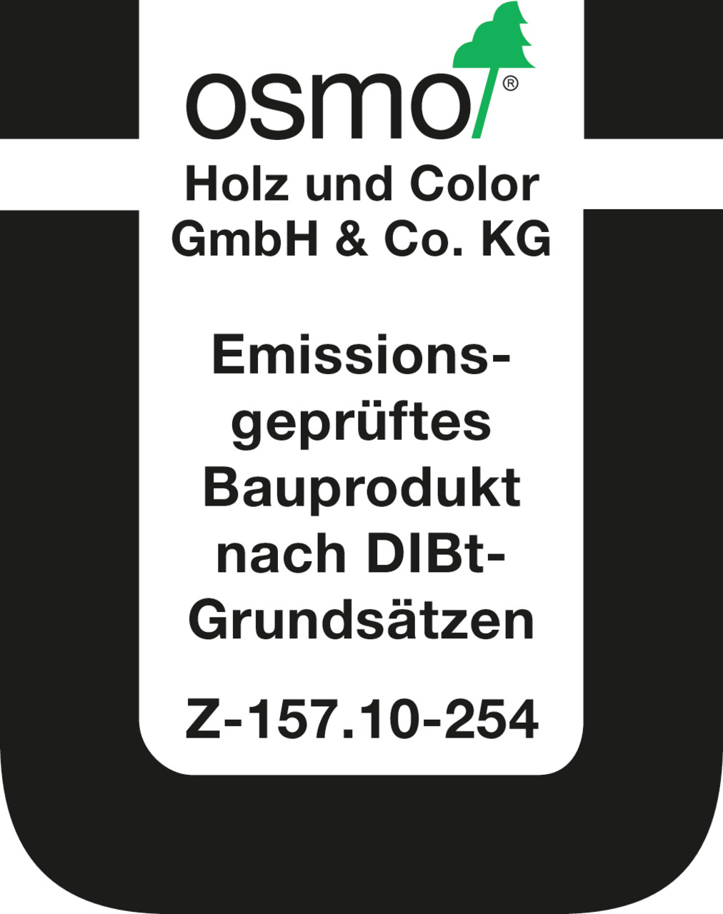Emisne testovaný stavebný výrobok podľa zásad DIBt Z-157.10-254